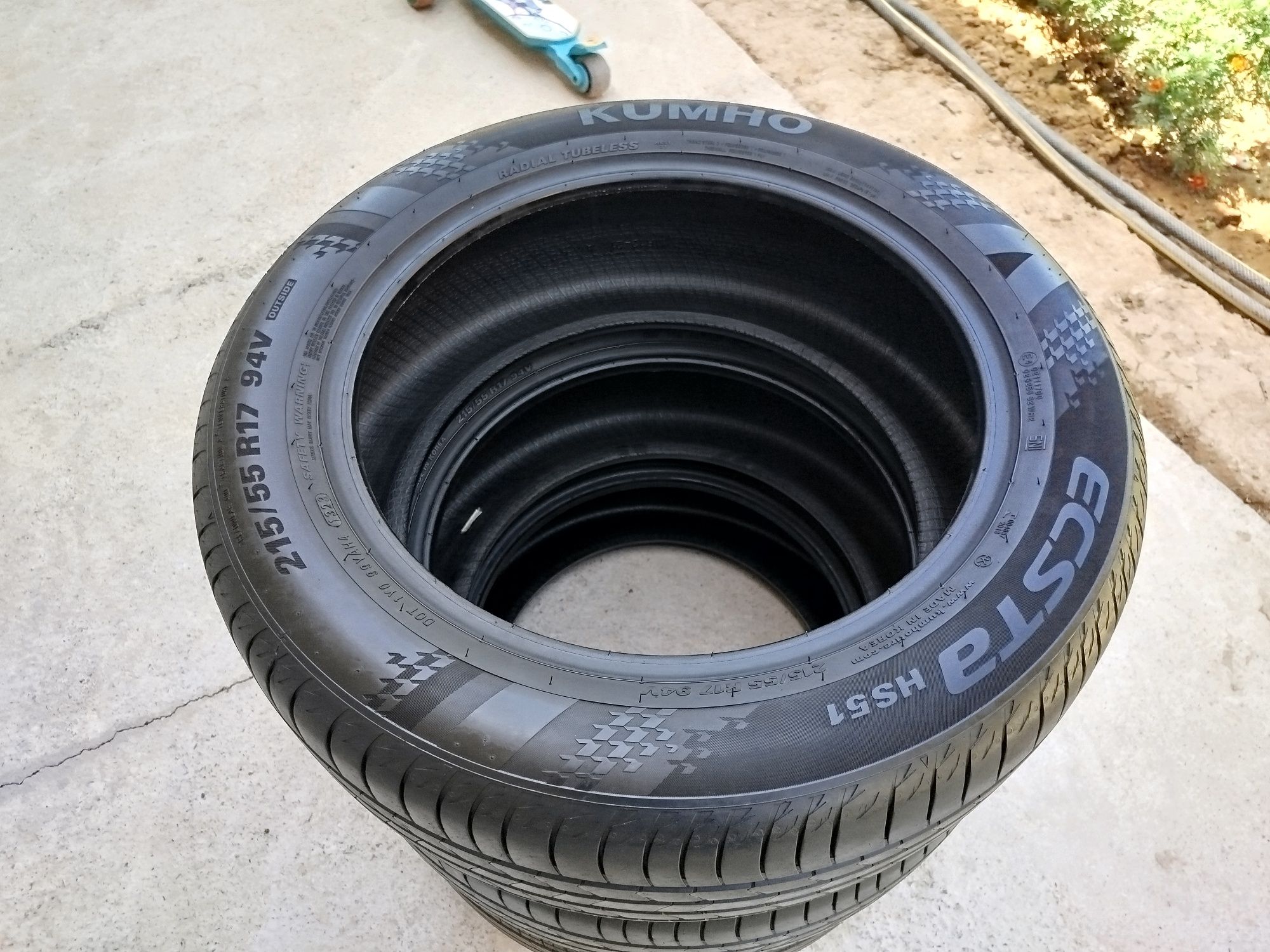 215 55 R17 Shina Kumho ecsta 2 dona
