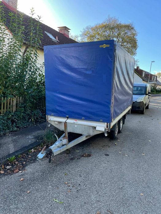 Vând remorcă cu două axe