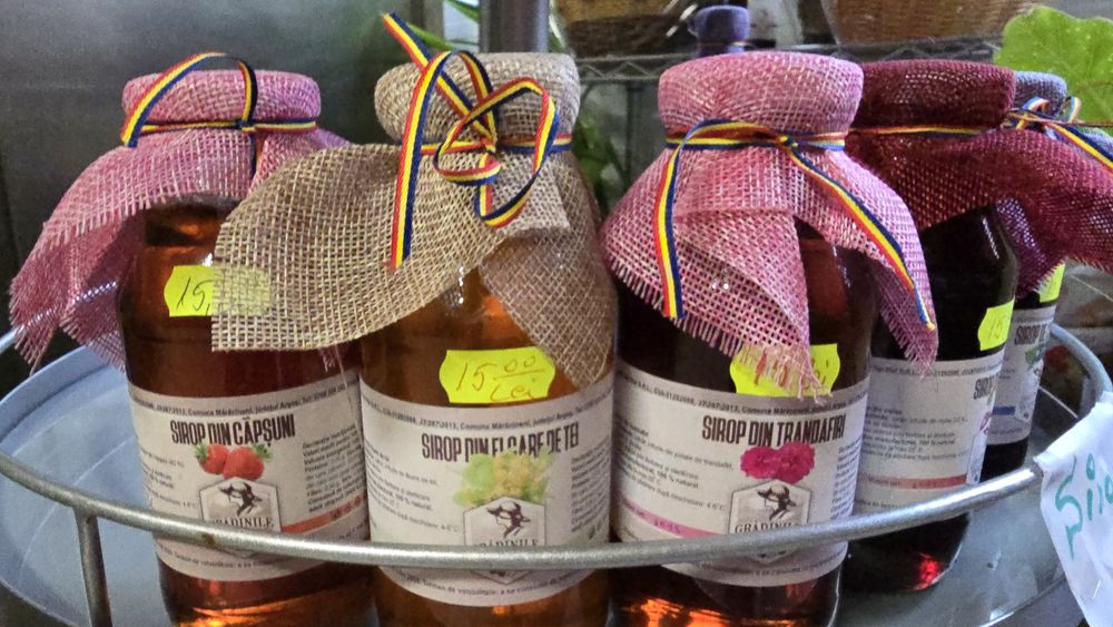 Sirop de căpșuni, 100% natural