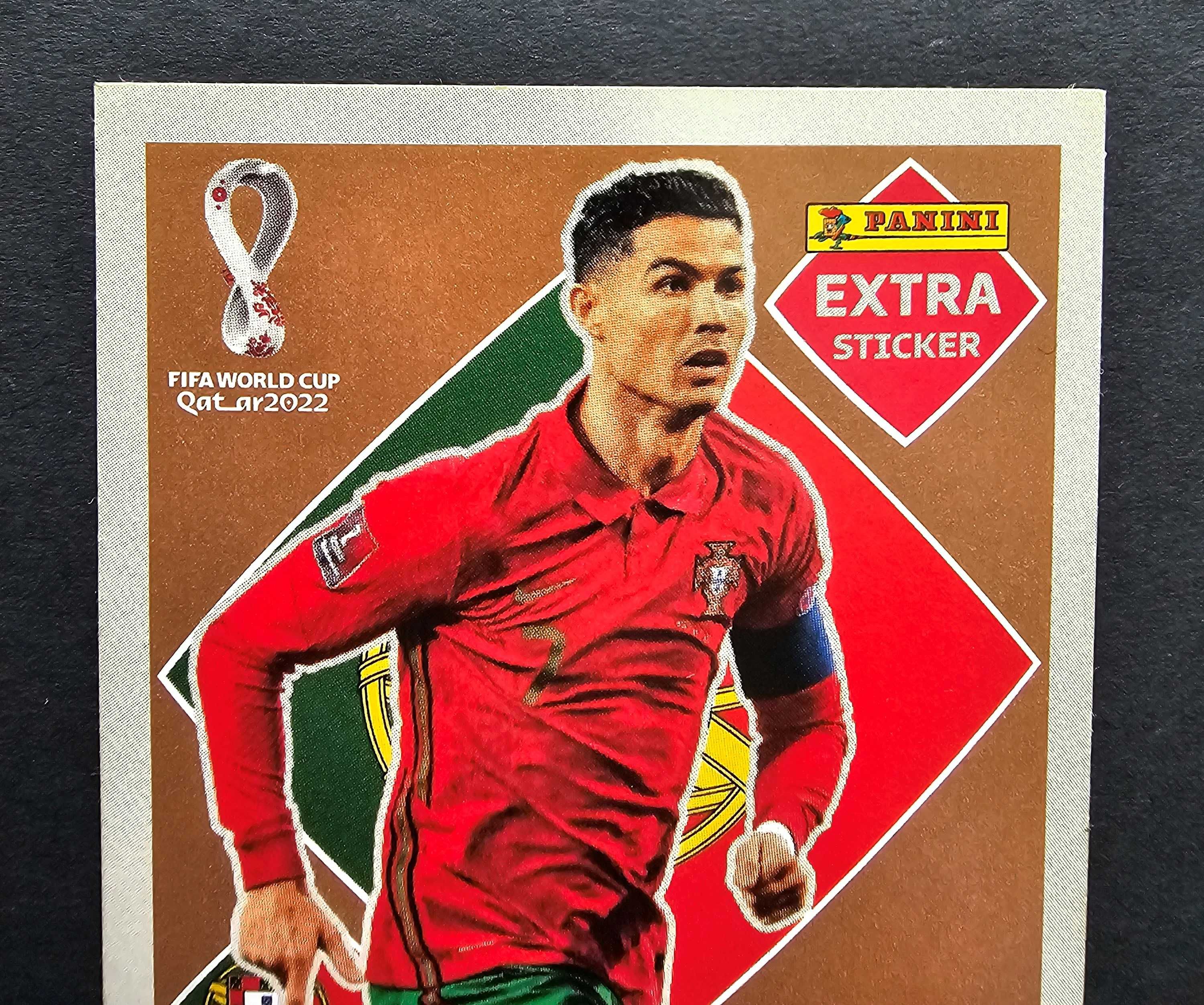 Extra sticker Cristiano Ronaldo Bronze FIFA World Cup 2022 Panini