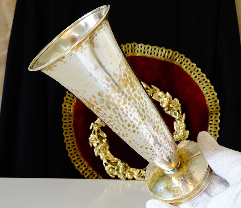 Сребърна чаша,сребро 800,печат,тегло 102 гр.