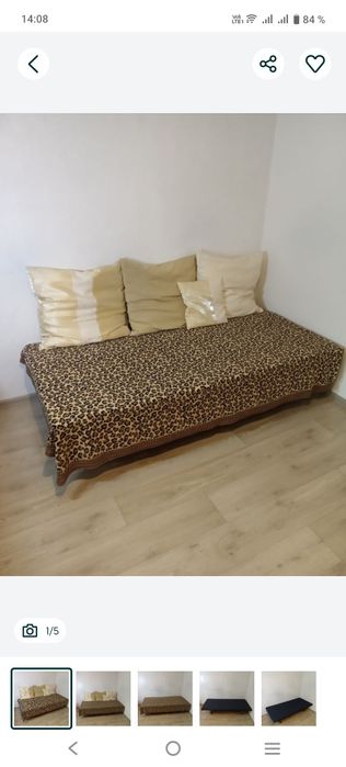 Продам хорошую тахту-кровать (дерево)