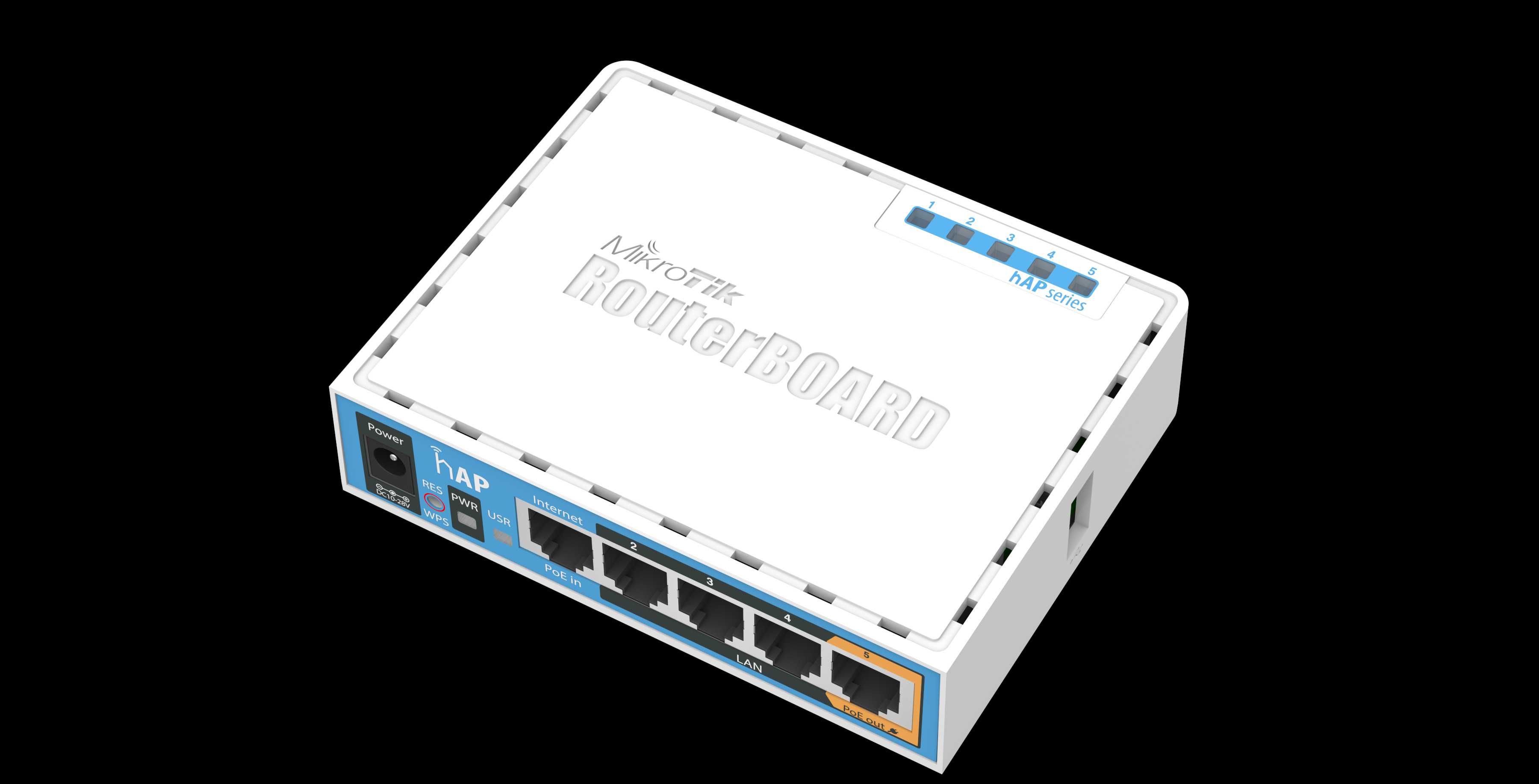 Wi-Fi маршрутизатор MikroTik hAP RB951Ui-2nD
