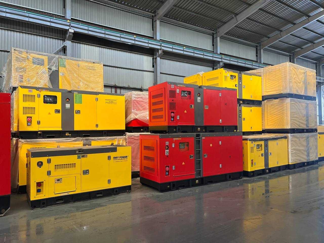 генераторы Sany power от 10/30/50/100/200/300/400/500 до 1000 квт
