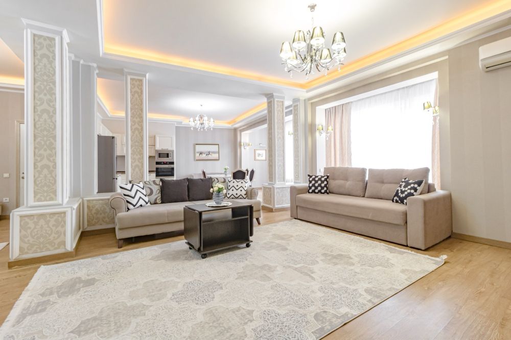 4 ком возле Байтерека в ЖК Нурсая