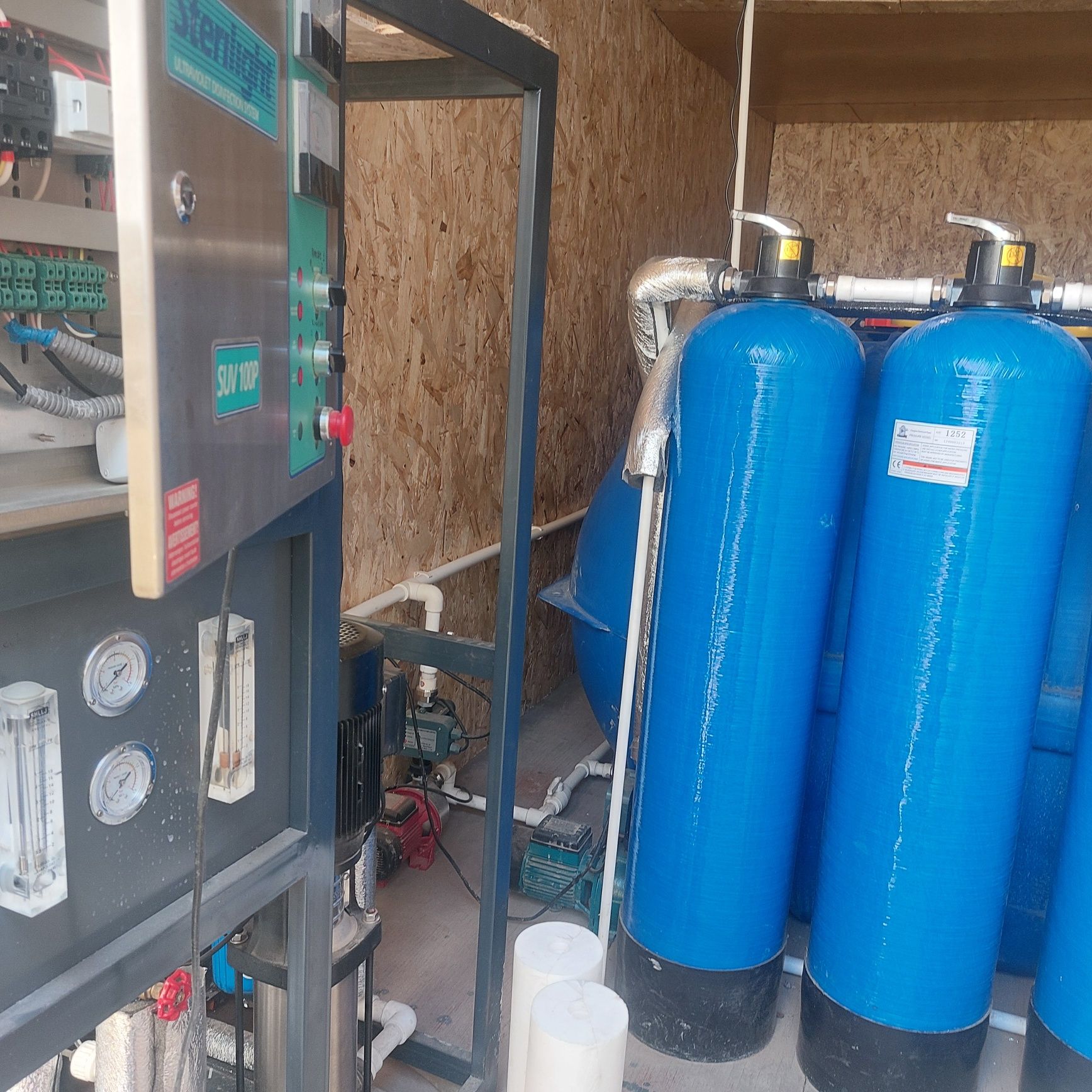 Suv filtr aparati 1000 l soat.
