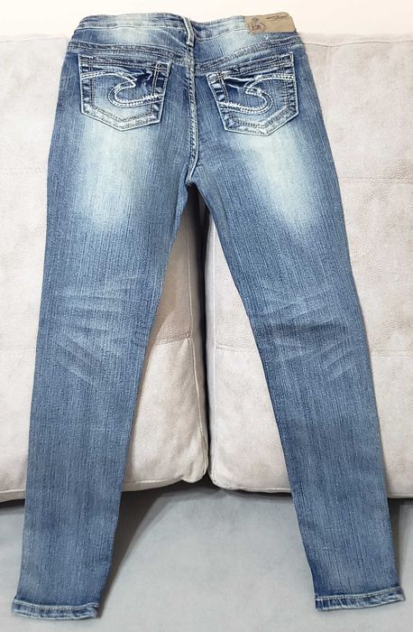 Детски дънки SILVER за момиченце 10 год.