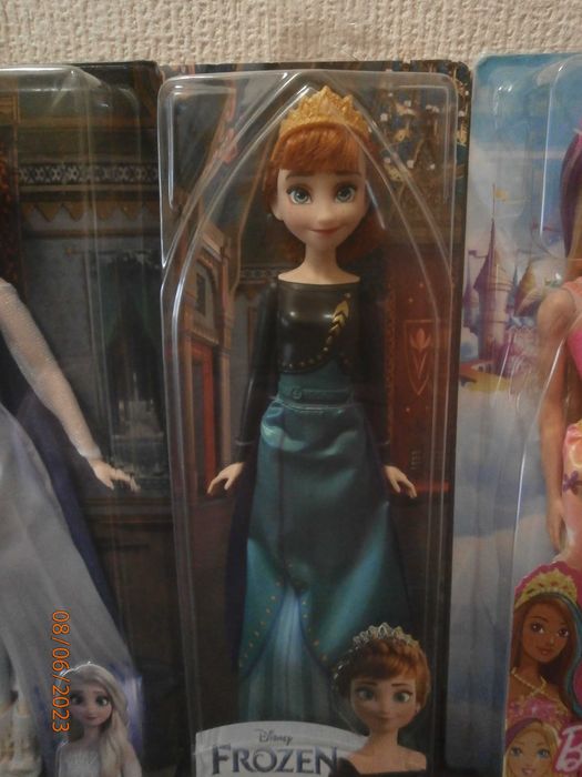 Кукли FROZEN - Анна - Замръзналото кралство 2.Нови кукли принцеса Бел.