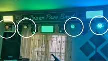 Set 4 Lumini Eurolite Party Spot + Controller Dmx Audibax