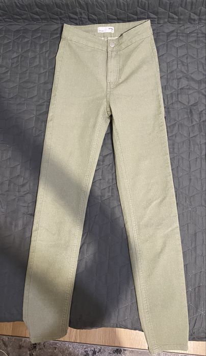Blugi verzi (Sinsay, high waist skinny)