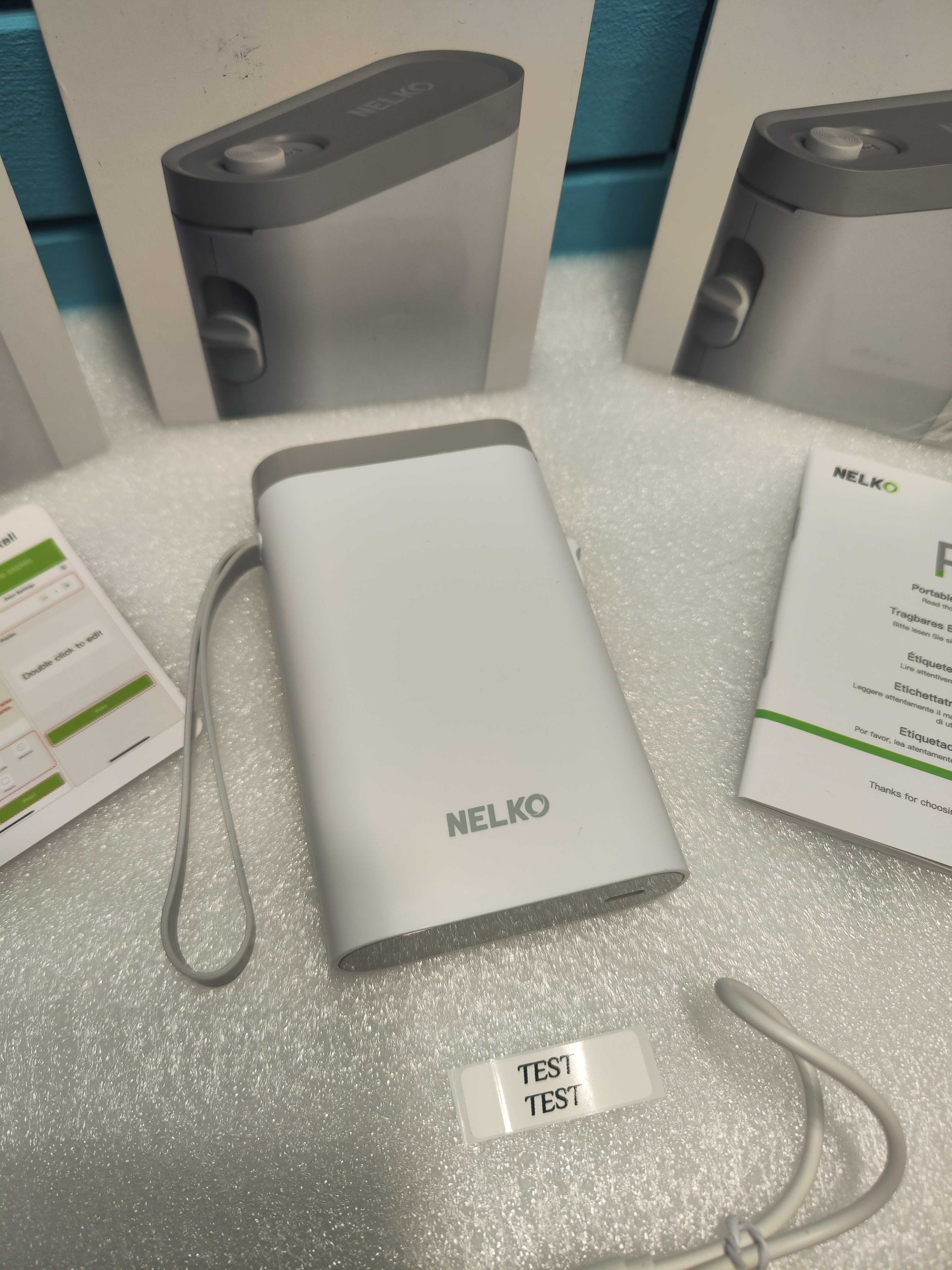 Nelko P21 Bluetooth етикетен принтер – безжичен и преносим