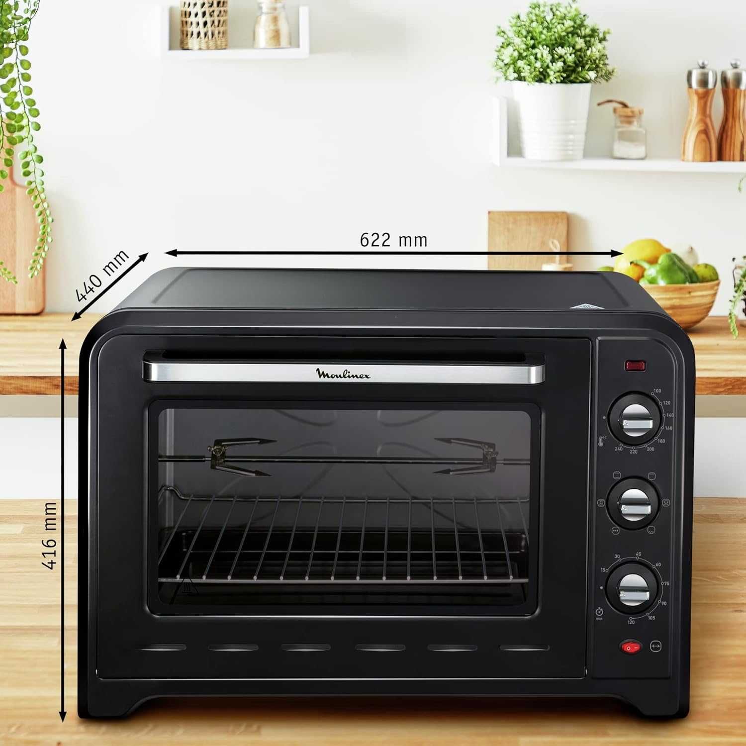 Cuptor electric 60L Moulinex Optimo cu rotisor si grill | 148705