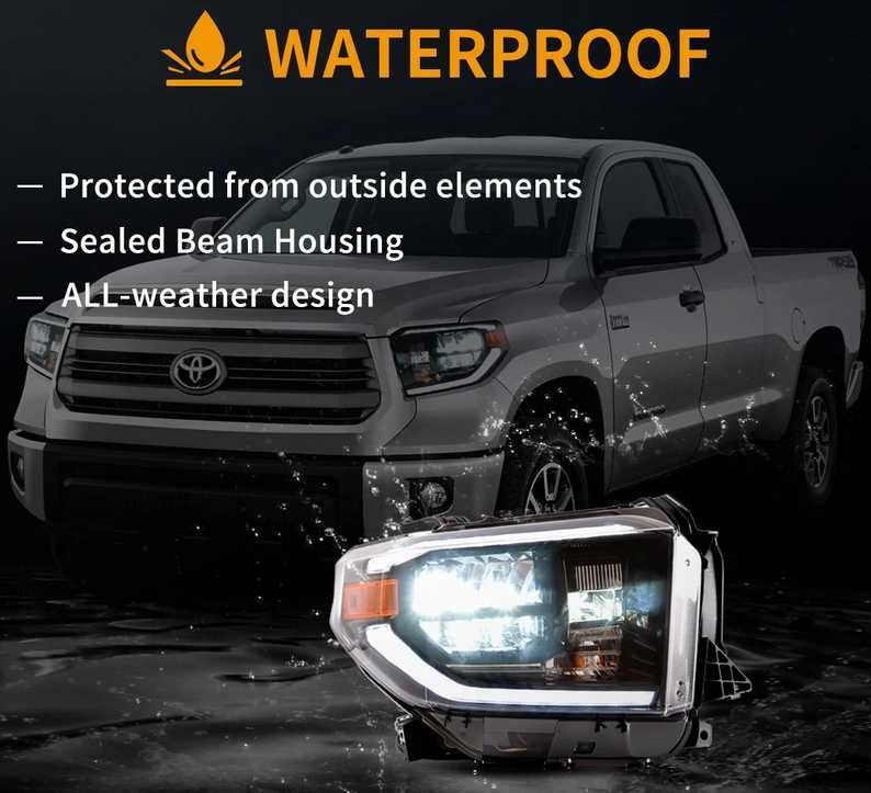 Комплект тунинг фарове Toyota Tundra 2014-2021