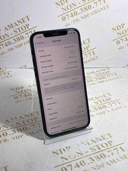 NDP Amanet Calea Mosilor 298 IPHONE 12 ( 43983)