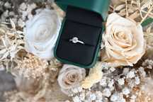 Inel Logodna Aur 18k cu Diamant 0.5ct