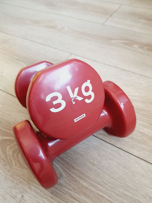 Gantere fitness 2 × 3kg