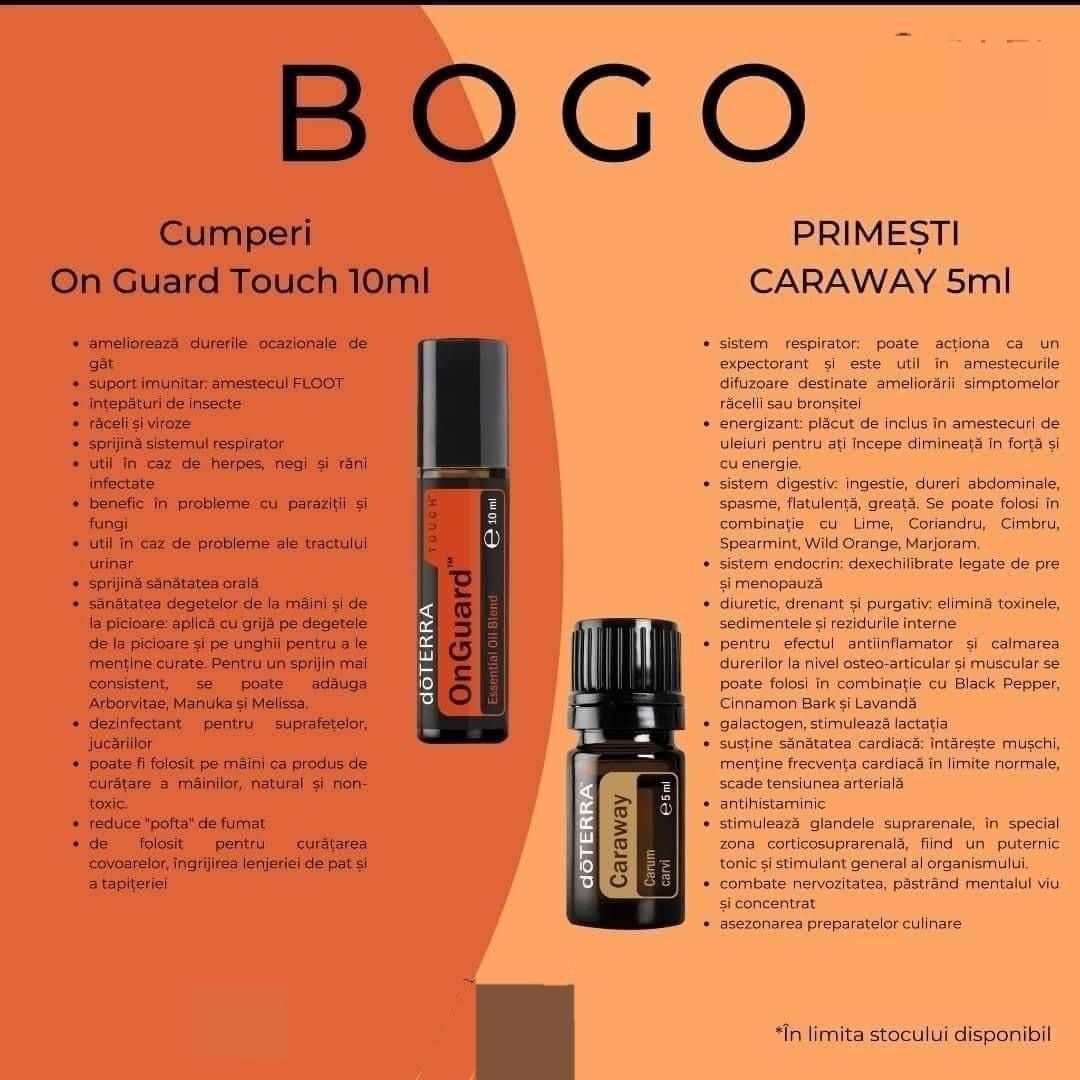 On Guard 10 ml (imunitate) BOGO Primești CADOU Caraway (Chimen)