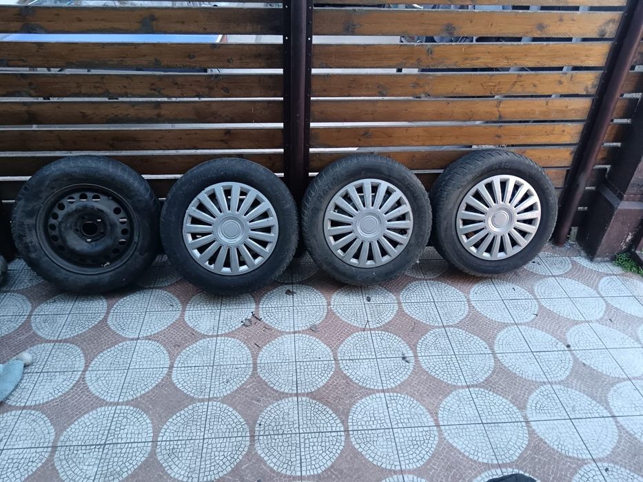 Cauciucuri M/S cu jante de tablă  opel