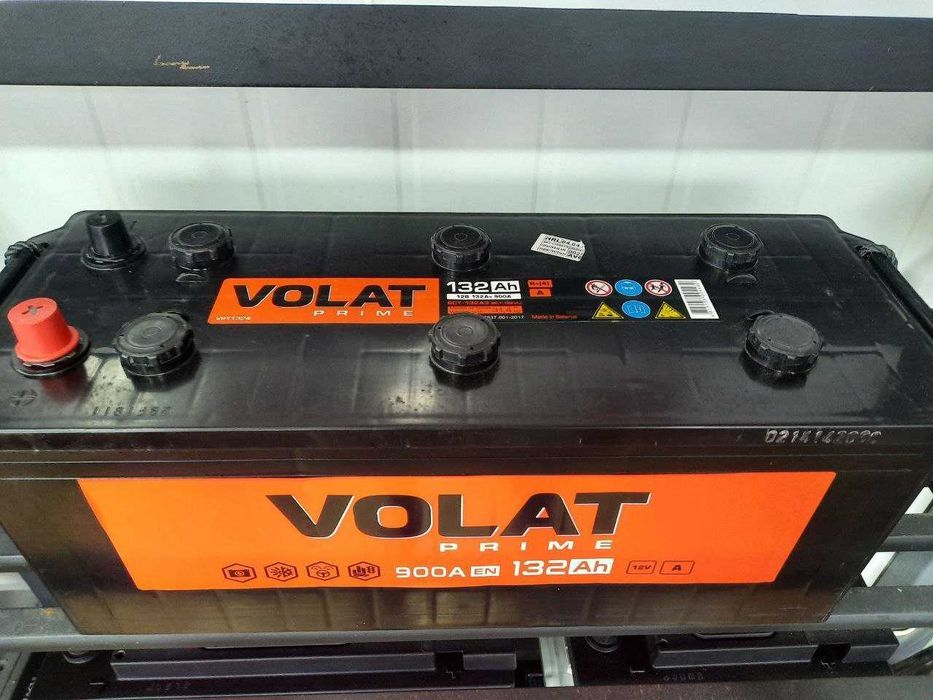 Аккумуляторы VOLAT Prime 132Ah. Официальный магазин