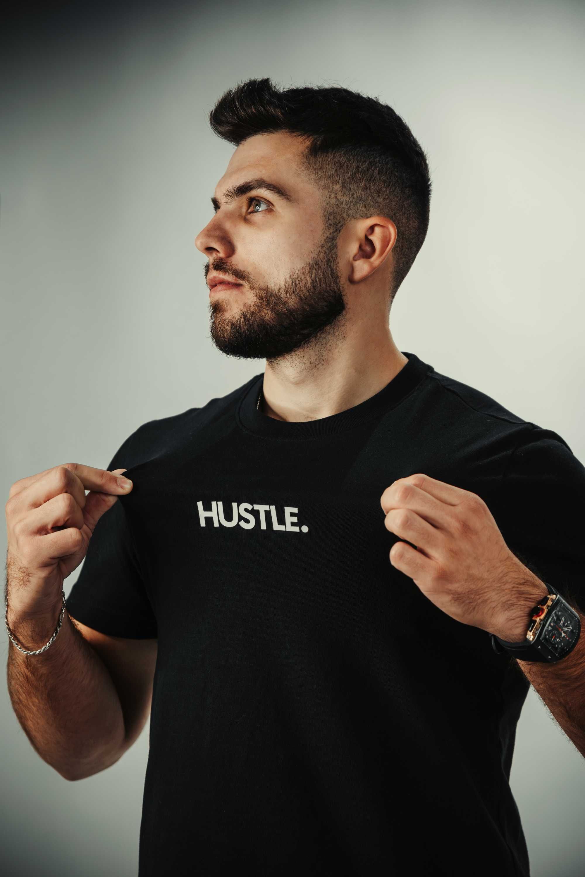 Premium тениска 'Hustle.', 100% органичен памук
