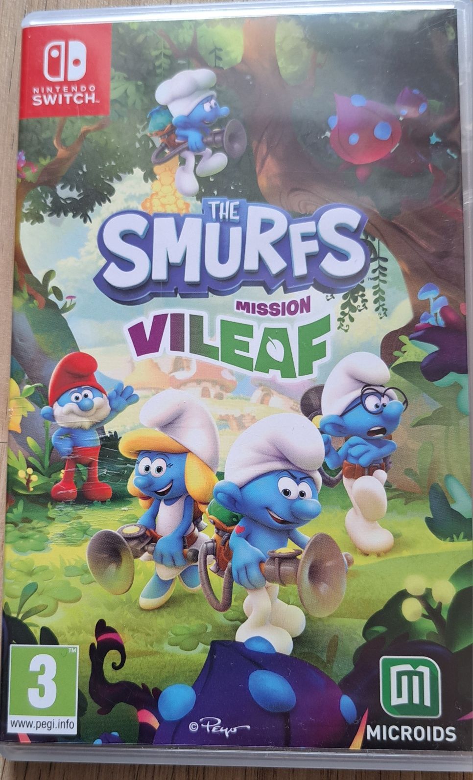 Игра за Nintendo The Smurfs Mission Vileaf