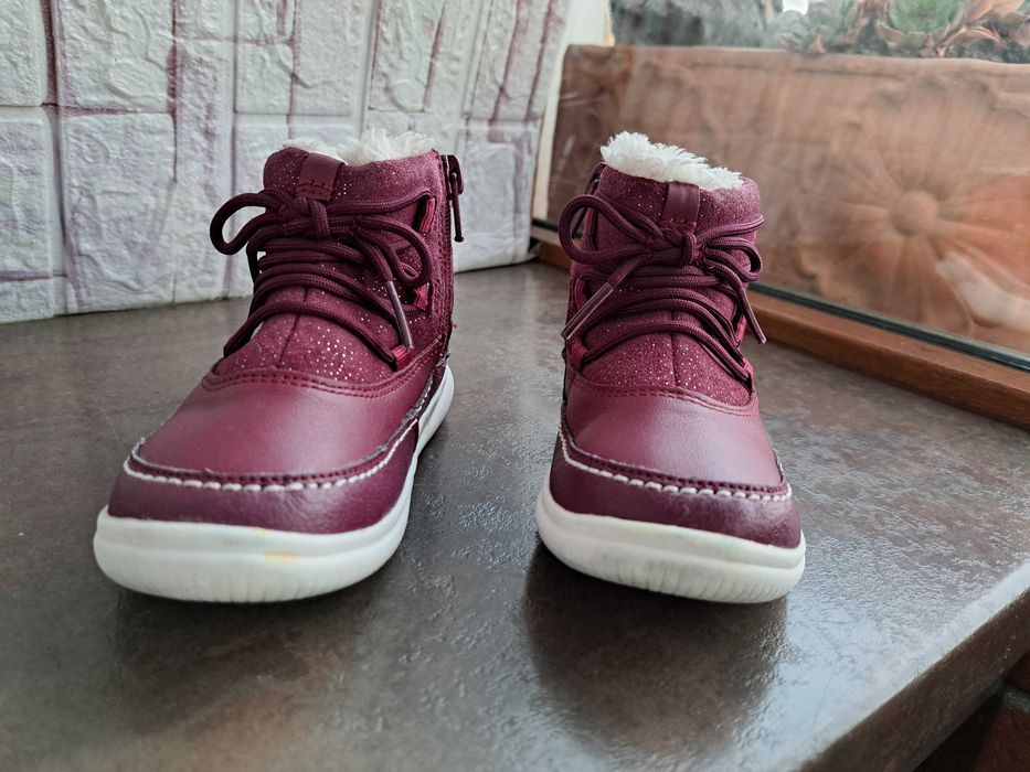 детски ботуши,зимни обувки,боти,Clarks,номер25 за момиче,кларкс