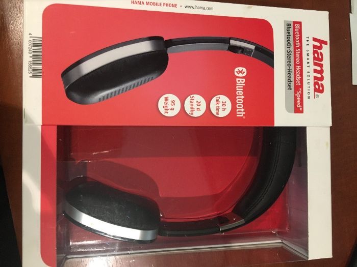 Casti "Hama" Bluetooth-Stereo-Headset "Speed"