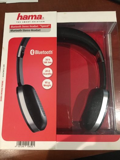 Casti "Hama" Bluetooth-Stereo-Headset "Speed"