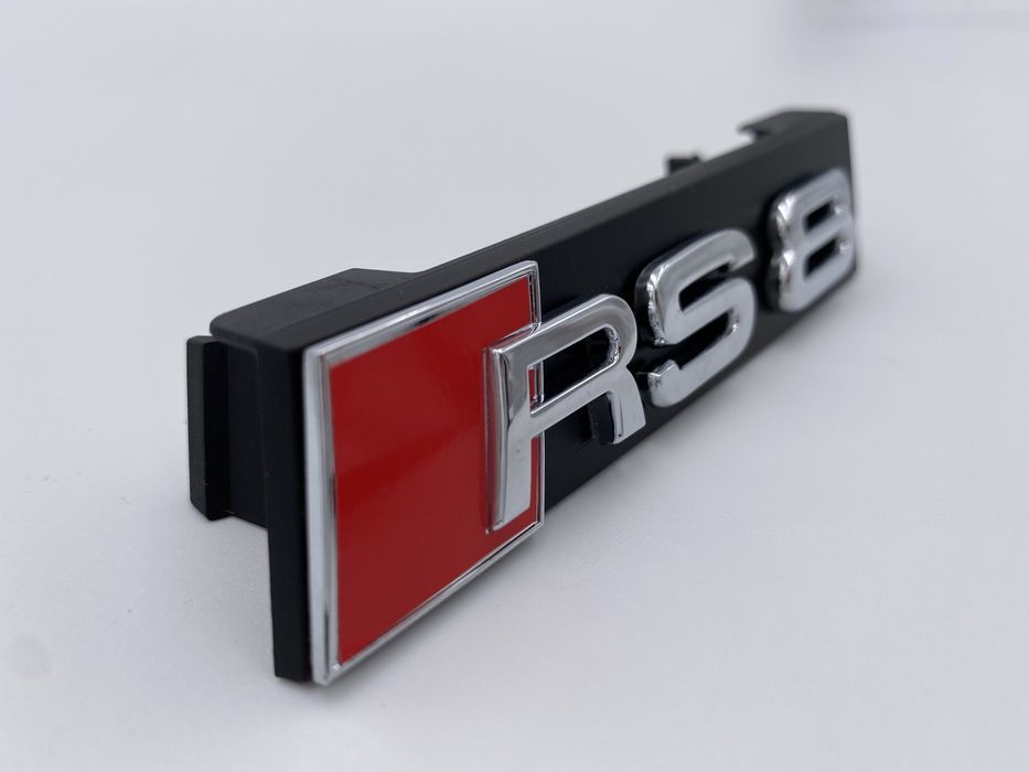 Emblema Audi RS 8 grila crom