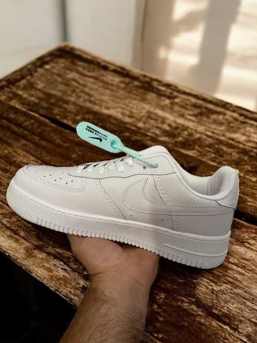Adidasi Nike AIR Force 1 Alb - Adidasi Baieti Fete