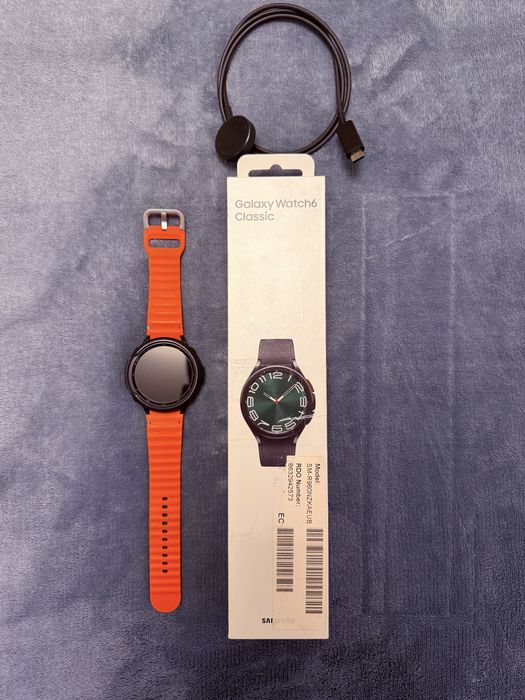 Smartwatch Samsung Galaxy Watch6 Classic 47mm Bluetooth, Negru
