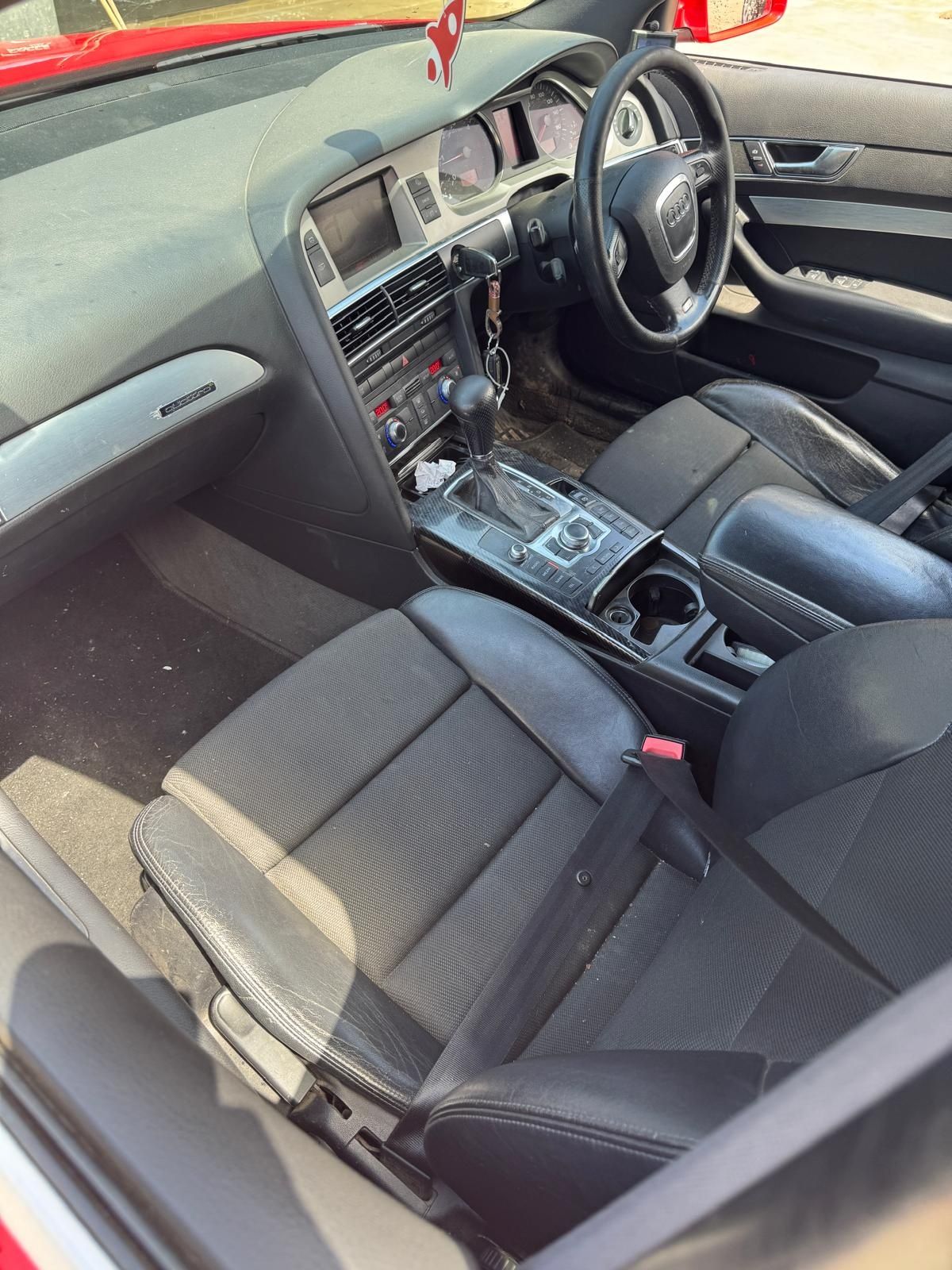 Interior audi a6 piele sline plafon negru  2.7 bpp 180 cp