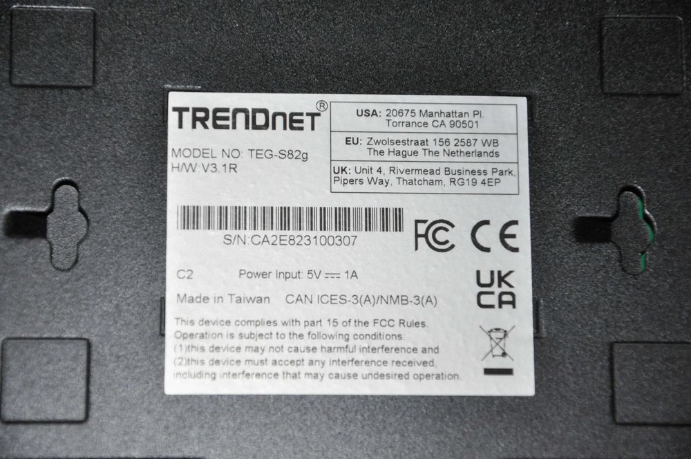 8 port gigabit greennet Trendnet noi