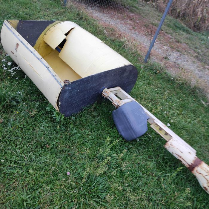 Țeavă fier otel diametru 220mm pt podet cos horn hogeag stâlp eoliana