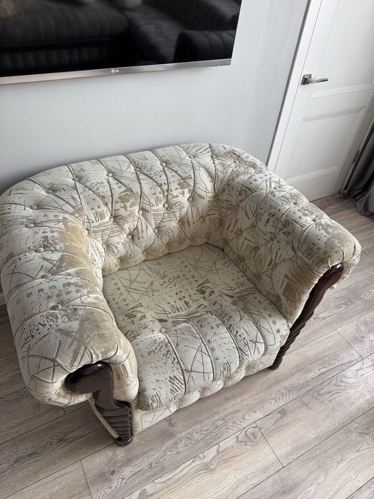 Диван угловой с креслом