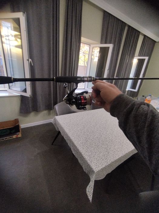 Спининг въдица Konger и макара Shimano Sienna