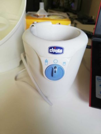 Комплект Chicco стерилизатор + нагревател за шишета