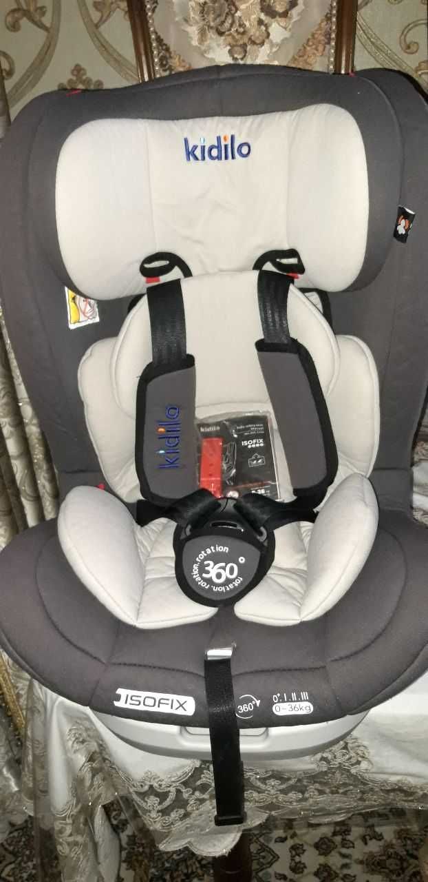 Kidilo автокресло isofix 360 градус