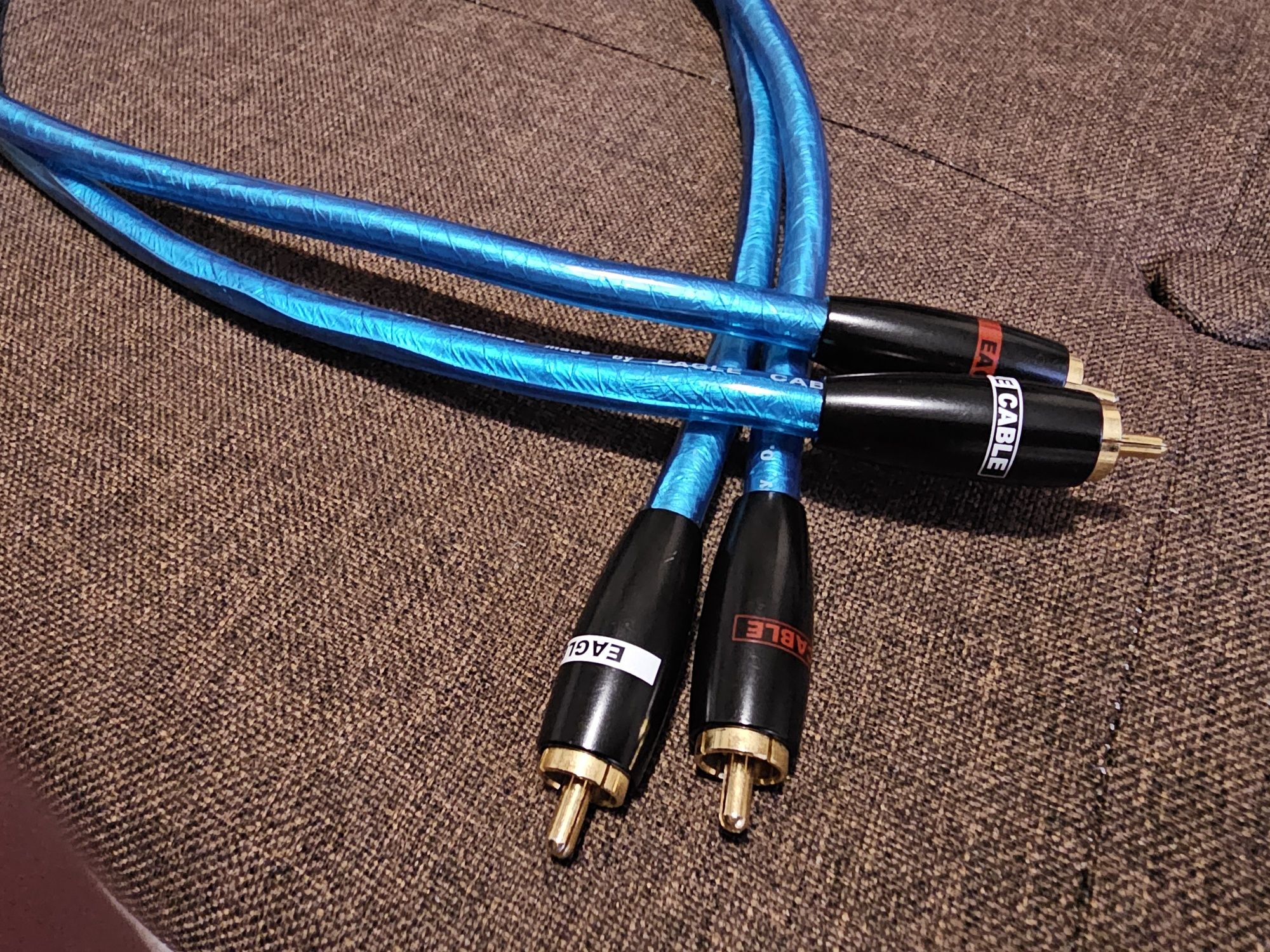 RCA кабел Eagle Condor Blue MC 3.1  Triple balanced