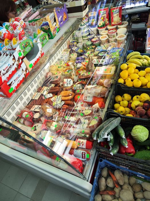 Vitrină Frigorifică Orizontală 2m- Expozitor Alimente / Patiserie - In
