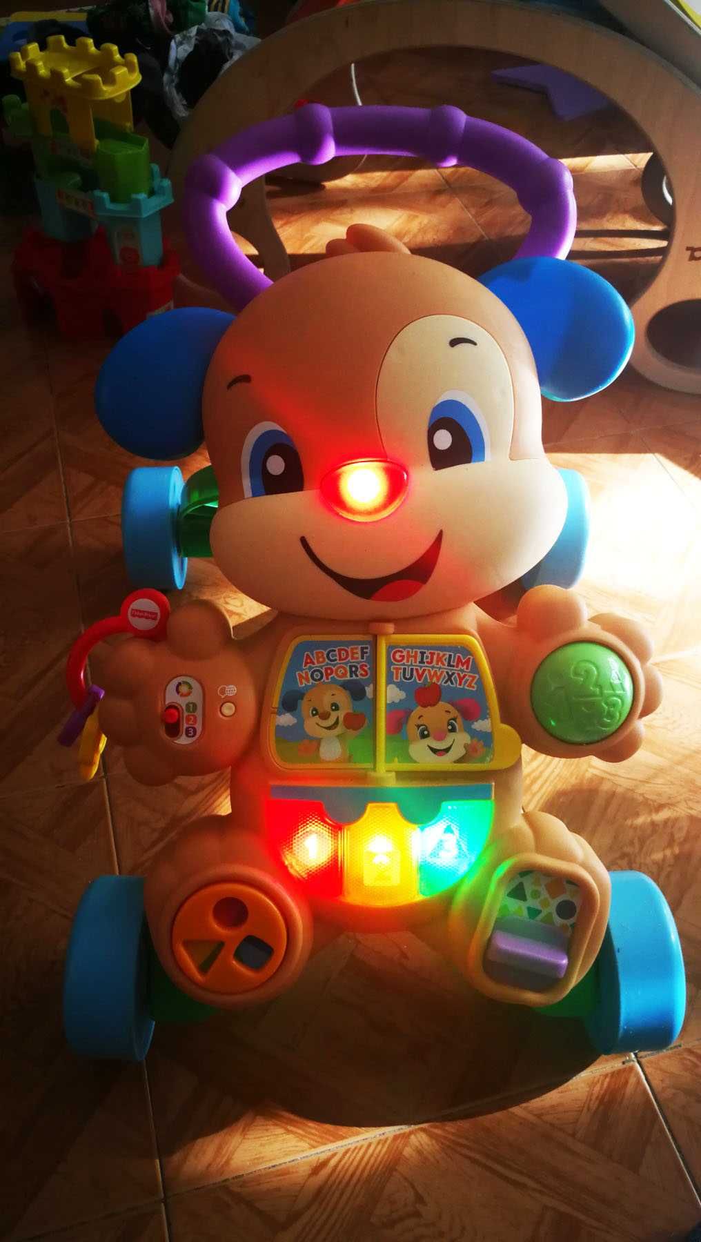 Проходилка кученце на български език FISHER PRICE LAUGH & LEARN