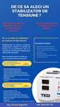 Stabilizator de tensiune BIDIRECTIONAL - TED ELECTRIC