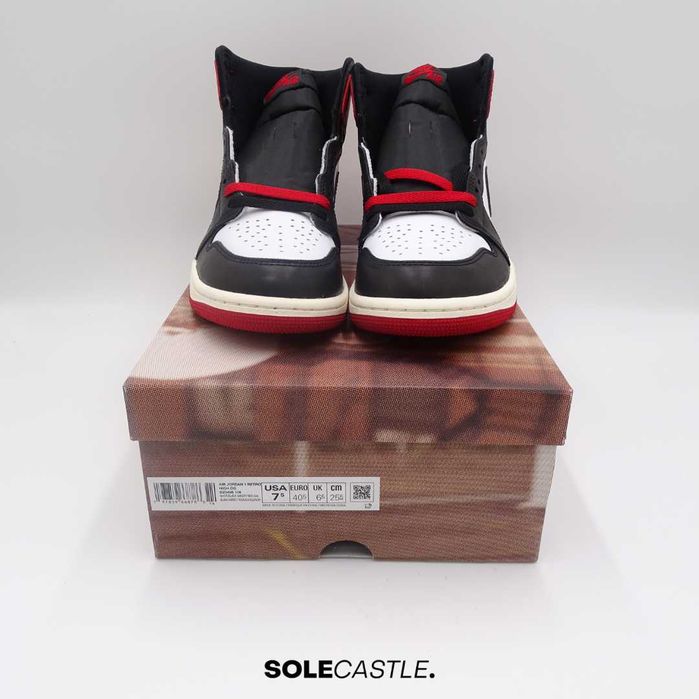 Nike Air Jordan 1 Retro High OG 'Black Toe Reimagined'