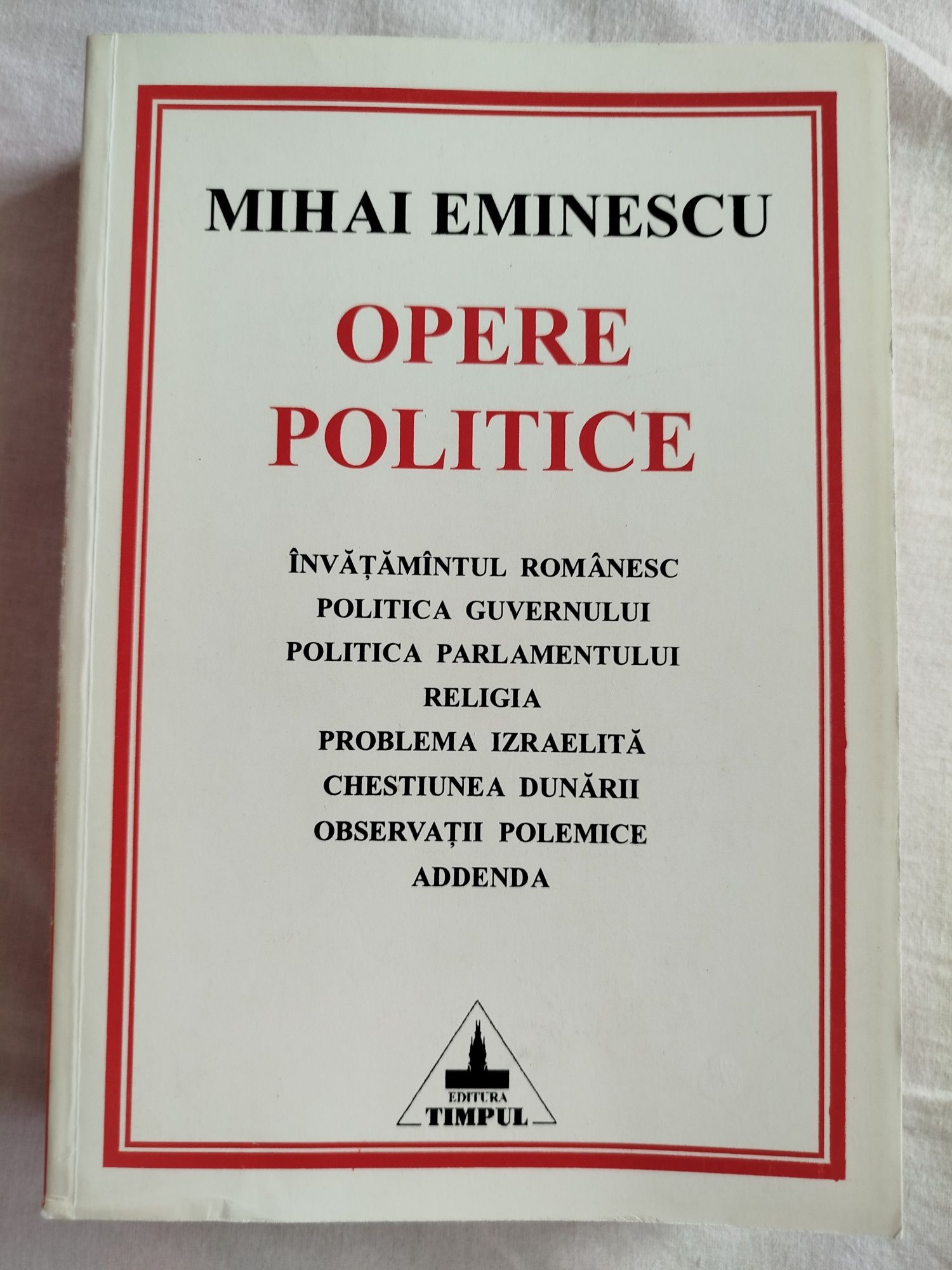 Opere politice - Eminescu