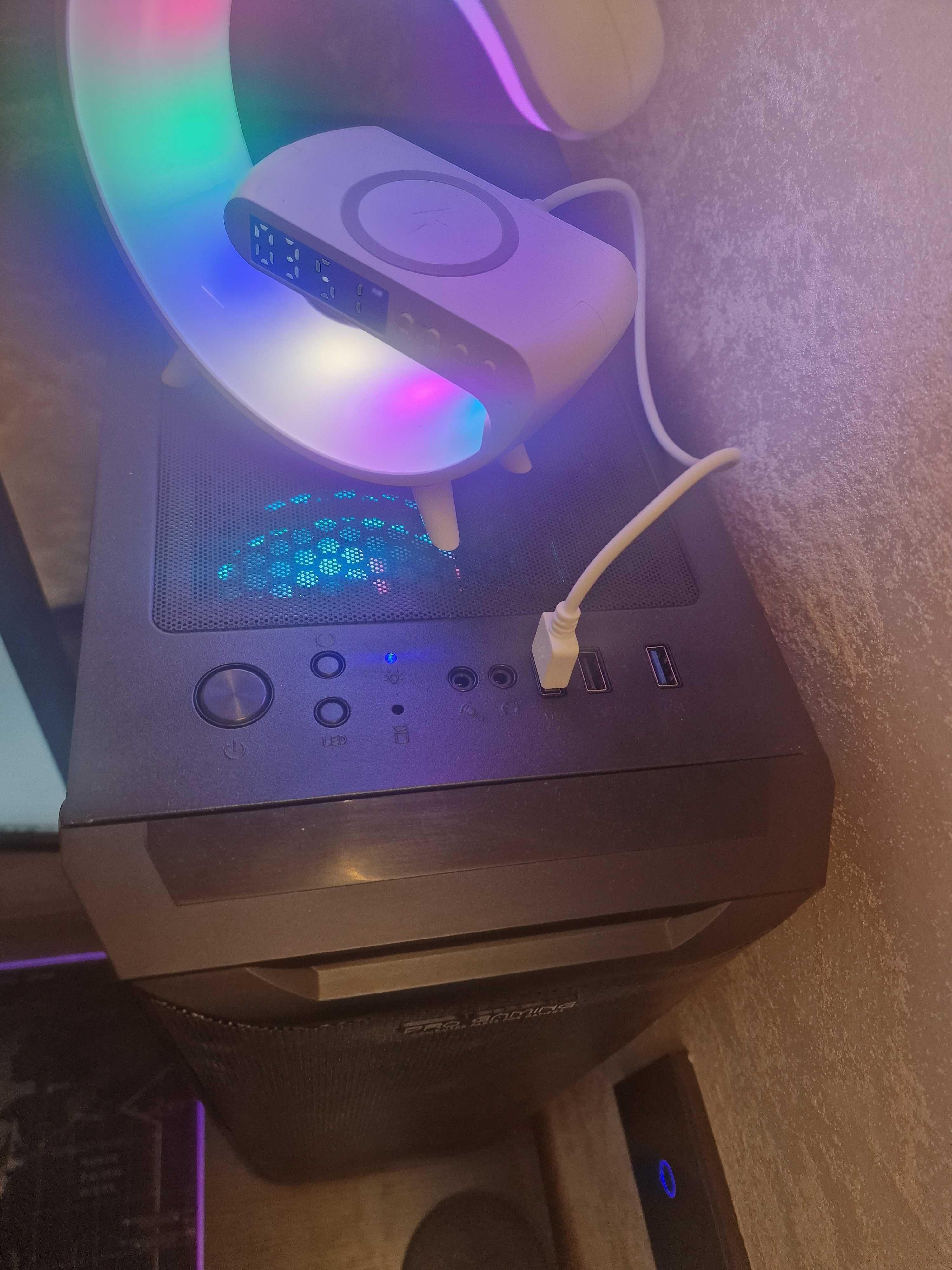 Sistem gaming Ryzen 5 5500, RX 6600XT, 32GB RAM, 500 SSD + 1 TB HDD