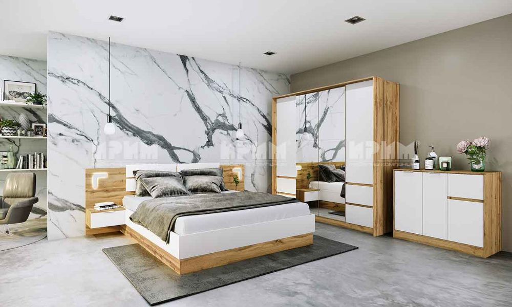 Спален комплект Сити 7054