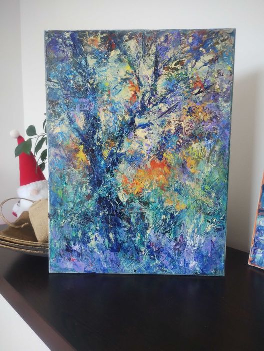 Картина. Маслени бои върху платно.