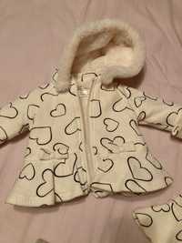 Бебешко палто и рокля Майорал Mayoral