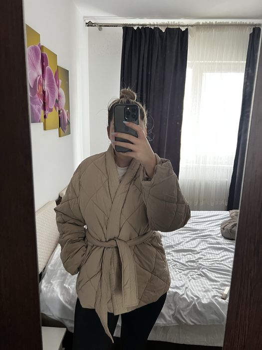 Geaca Pimkie crem , noua cu eticheta , marimea S