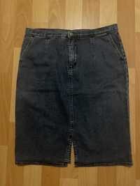 Юбки джинсовые и вельветовая (46, 48 размера)